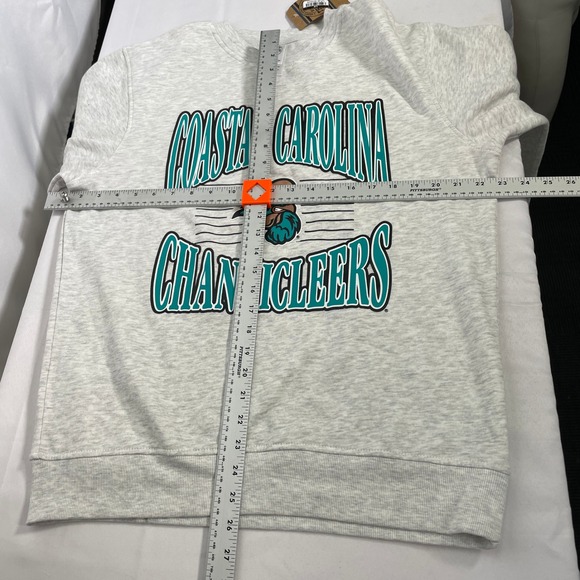 Coastal Carolina Chanticleers NCAA Gray Campus Sweatshirt Women's SMALL NWT - Picture 10 of 10